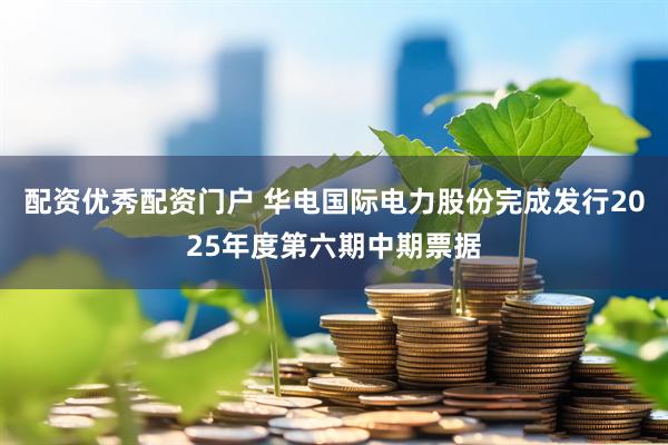 配资优秀配资门户 华电国际电力股份完成发行2025年度第六期中期票据